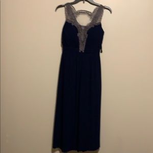 Navy homecoming dress